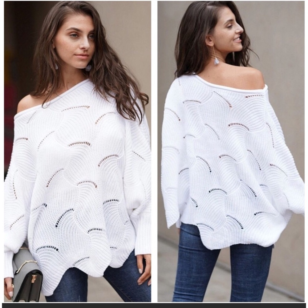 FINAL OFF SHOULDER SWEATER - Picture 5 of 9